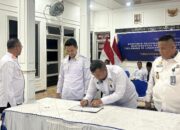 Tegaskan Komitmen Zero Halinar, Kalapas Tanda Tangani Komitmen Bersama Petugas