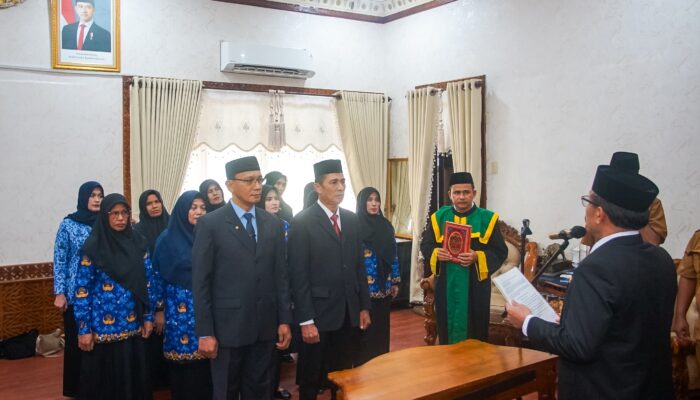 Bupati Pidie Lantik Pejabat Baru: Semangat Menuju Pidie Beu Meusyeuhu