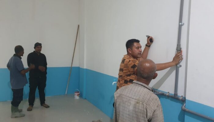 Zulfikar, Bintara Polres Aceh Utara Bangun Dapur MBG Di Tanah Luas