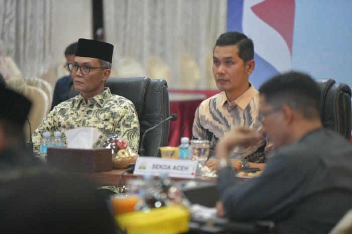 Sekda Aceh dan Forbes DPR/DPD RI Bahas Perubahan UUPA Dan Dana Otsus
