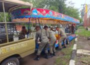 Parkir Sembarangan, Dua Odong-odong Ditertibkan Satpol PP WH Kota Banda Aceh