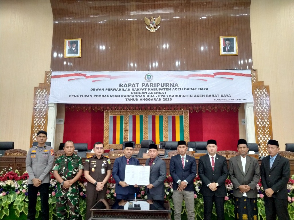 APBK Abdya Tahun 2026 Rp 953 Miliar Lebih