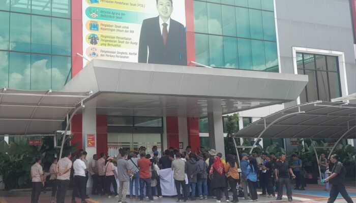 Gapoktan Asahan Demo Di Kantor BPN Sumut, Tuntut Pengembalian Lahan 300 Ha