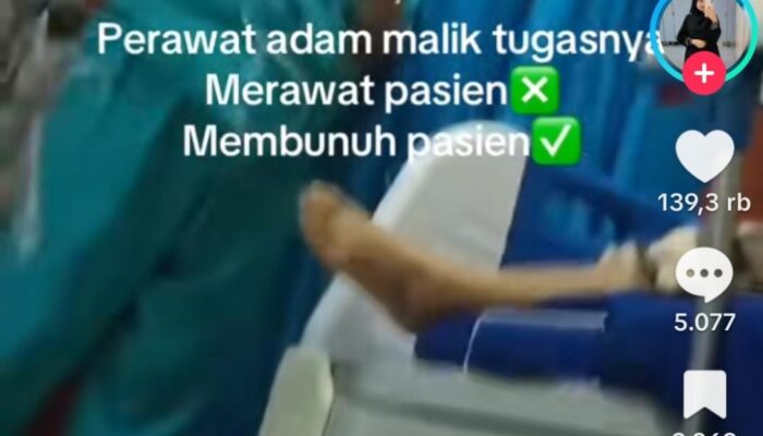 RS Adam Malik Respon Soal Video Viral Dugaan Perawat Lalai
