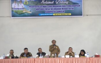 Pemkab Samosir Gelar Pelatihan Pengembangan Dan Pemberdayaan Koperasi Merah Putih