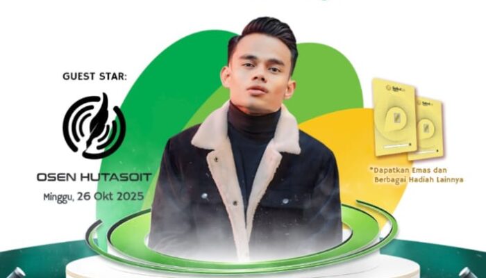 Festival Tring! Pegadaian Tawarkan Emas Gratis Di Plaza Medan Fair