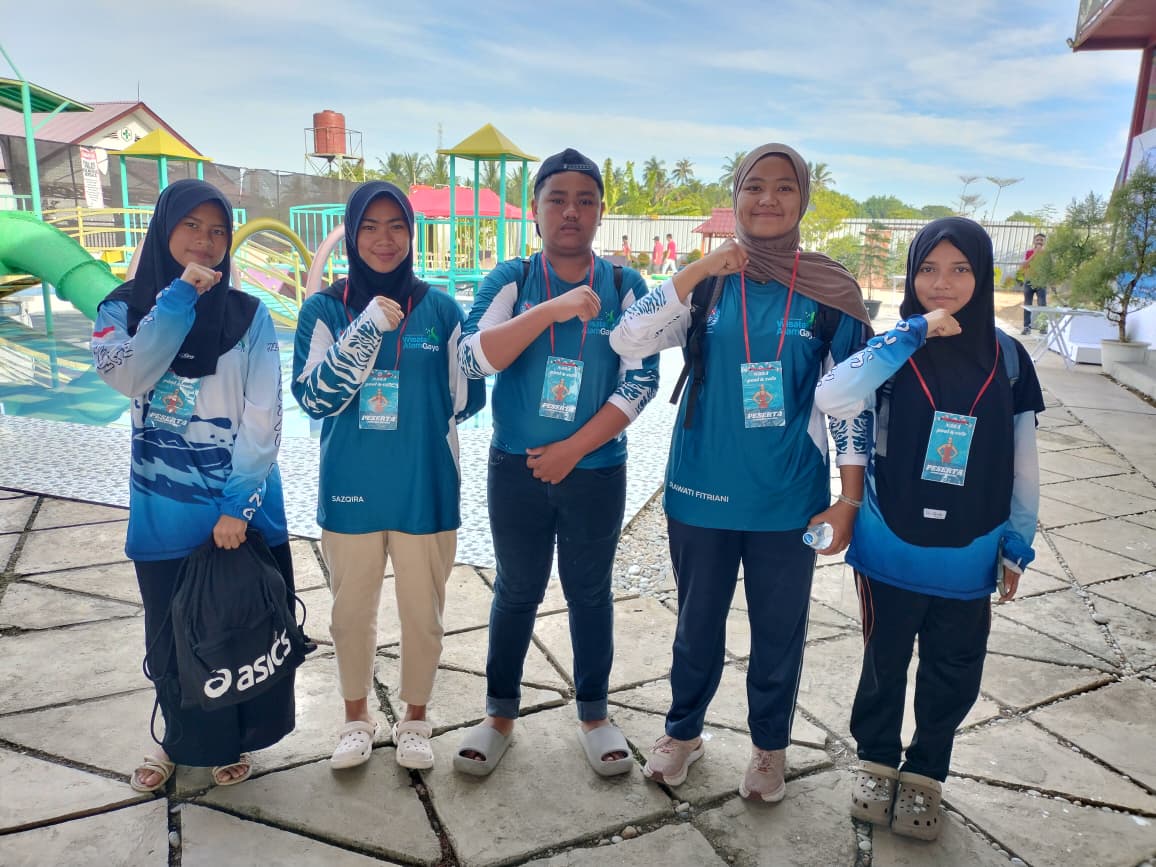 9 Atlet Renang Gayo Sport Center Ikut Kejuaraan Renang Tirta Prima Medan