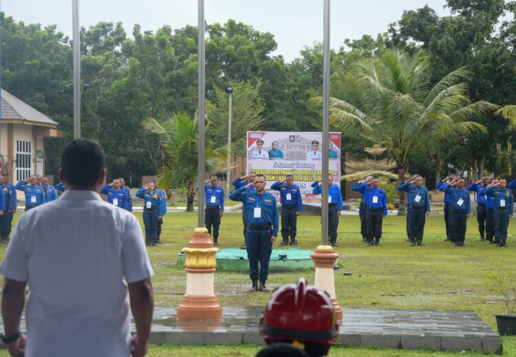 Pelatihan IHT Damkarmat Deliserdang Ditutup