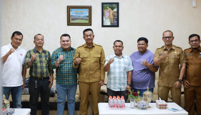 Lintas Assosiasi Jasa Konstruksi Audiensi Dengan Bupati Madina