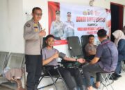 Peringati HUT Ke-74 Humas Polri, Polres Pidie Kumpulkan 46 Kantong Darah
