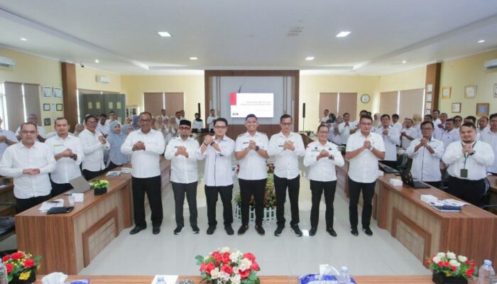 Pemko Gelar Rakor Monitoring Dan Evaluasi MCSP KPK RI Tahun 2025