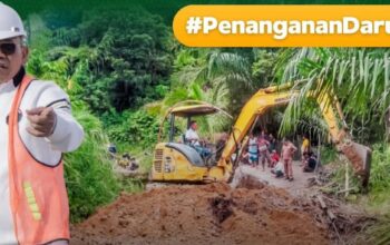 Respons Cepat Pemkab Simalungun Atasi Putusnya Jalan Raya–Raya Kahean