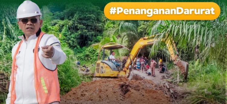 Respons Cepat Pemkab Simalungun Atasi Putusnya Jalan Raya–Raya Kahean
