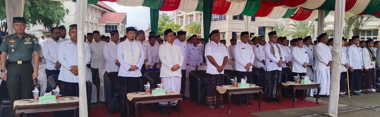 Kakanwil Kemenag Aceh Sukseskan Upacara Hari Santri 2025