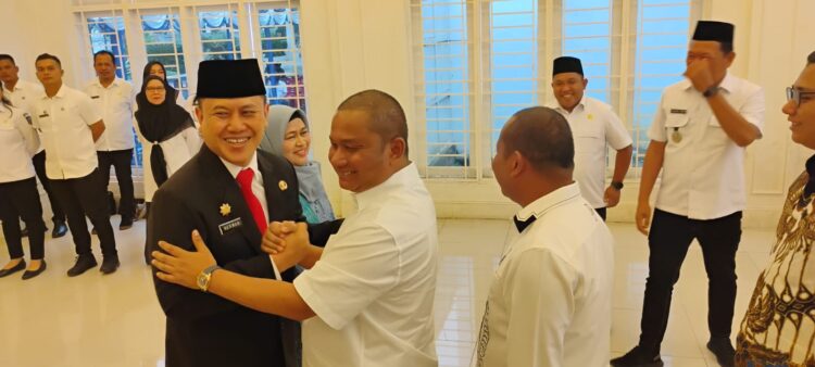 Wali Kota Lantik Drs Herman Suwito, MM Sebagai Sekda Kota Sibolga