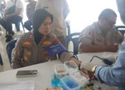 Sambut Hari Jadi Humas Polri, Personel Polresta Deliserdang Gelar Donor Darah