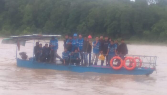 Rakit Di Paya Udeung Bantu Karyawan PT TBU Dan BEL Setiap Hari