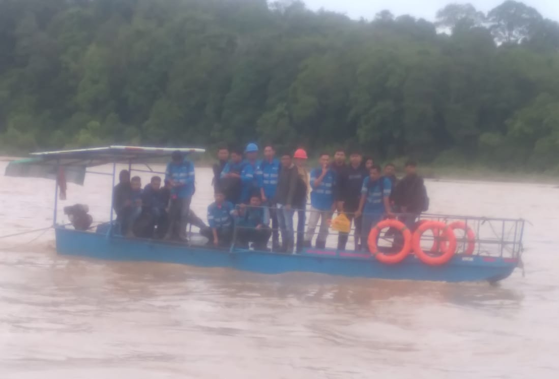 Rakit Di Paya Udeung Bantu Karyawan PT TBU Dan BEL Setiap Hari