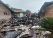 Empat Rumah Terbakar Di Agara Diduga Api Berasal Dari Dapur
