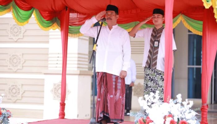 Wabup Aceh Besar Irup Hari Santri Tahun 2025