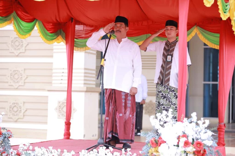 Wabup Aceh Besar Irup Hari Santri Tahun 2025
