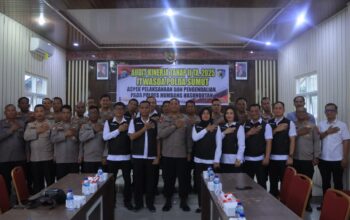 Polres Humbahas Ikuti Audit Kinerja Tahap II Di Samosir