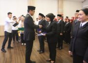 Rico Waas Ambil Sumpah Janji Dan Lantik 53 Pejabat Fungsional