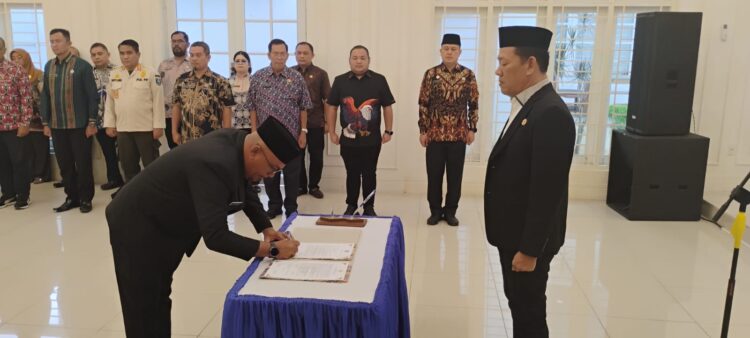 Pemko Sibolga Kembali Lantik Tiga Pejabat Pimpinan Tinggi Pratama