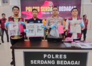 Polres Sergai Ringkus Sindikat Pencurian Dan Pekerja Migran Ilegal, 13 Tersangka Digaruk