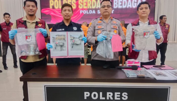 Polres Sergai Ringkus Sindikat Pencurian Dan Pekerja Migran Ilegal, 13 Tersangka Digaruk