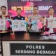 Polres Sergai Ringkus Sindikat Pencurian Dan Pekerja Migran Ilegal, 13 Tersangka Digaruk