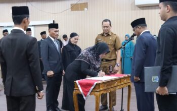 Wali Kota Binjai Lantik 45 Pejabat, Tegaskan Tanggung Jawab Dan Integritas