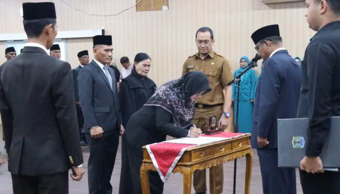 Wali Kota Binjai Lantik 45 Pejabat, Tegaskan Tanggung Jawab Dan Integritas