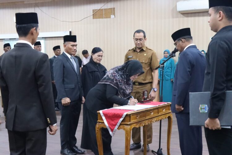 Wali Kota Binjai Lantik 45 Pejabat, Tegaskan Tanggung Jawab Dan Integritas