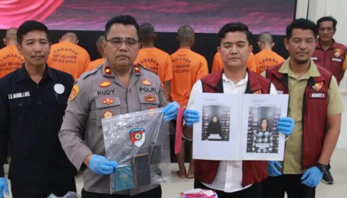 Polres Sergai Bekuk Dua Wanita Pengirim PMI Ilegal ke Malaysia