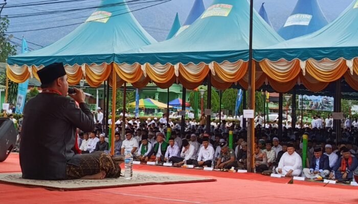 Tabligh Akbar Di Agara Dihadiri Ribuan Jamaah