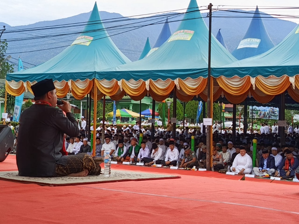 Tabligh Akbar Di Agara Dihadiri Ribuan Jamaah
