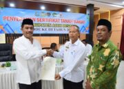 Pemkab Aceh Besar Apresiasi Penyerahan Sertifikat Tanah Wakaf