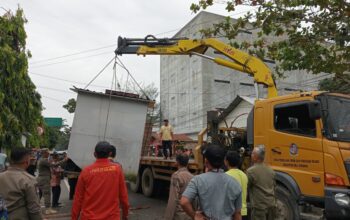 PKL Di Jalan Diponegoro Lubukpakam Ditertibkan, Direlokasi Ke Jalan Sutomo