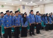 Lantik PPPK Dan Pengurus Korpri Kemenag, Kakanwil Azhari Harapkan Berikan Layanan Terbaik