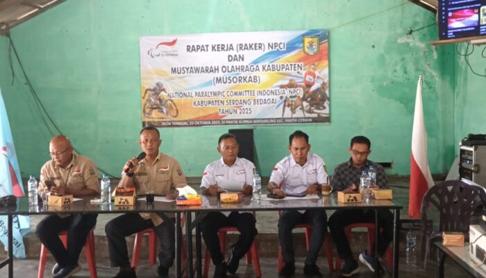 Guntur Kembali Pimpin NPCI Sergai, Pemerintah Diminta Perkuat Dukungan Atlet Disabilitas