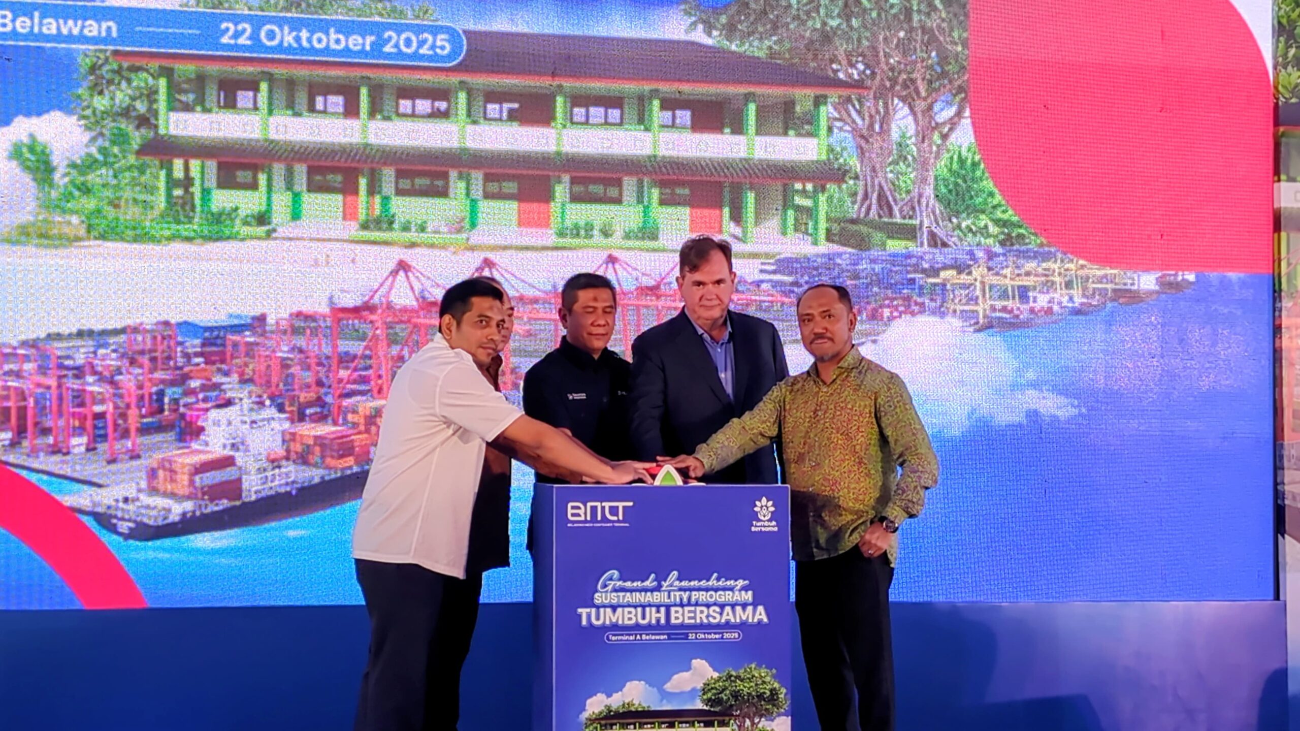 Executive Director 1 Pelindo Regional 1 Hadiri Grand Launching Program Keberlanjutan “Tumbuh Bersama”