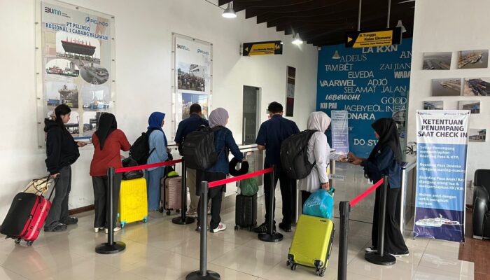 Pelindo Regional 1 Belawan Catat Kenaikan Arus Penumpang