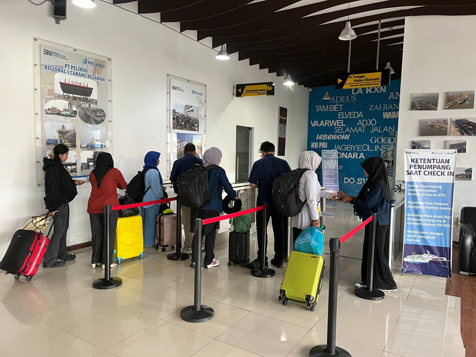Pelindo Regional 1 Belawan Catat Kenaikan Arus Penumpang