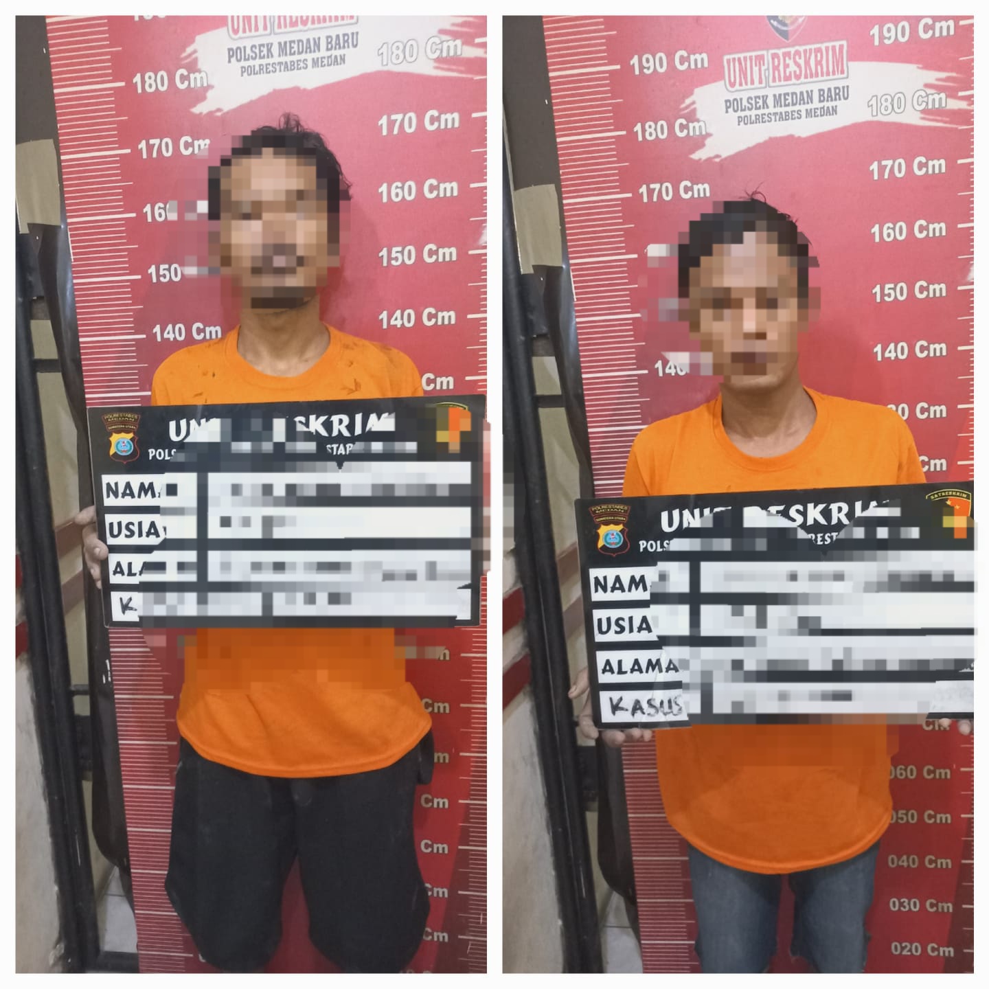 Polsek Medan Baru Ciduk 2 Pelaku ‘Rayap Besi’