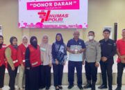 Wujud Polisi Humanis, Polres Madina Gelar Donor Darah Di Hari Jadi Humas Polri