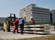 Aluminium Cair Tumpah, Kenderaan Operasional Terbakar