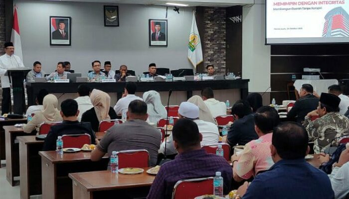DPRA Dan KPK Perkuat Sinergi Awasi Perencanaan Dan Penganggaran Daerah