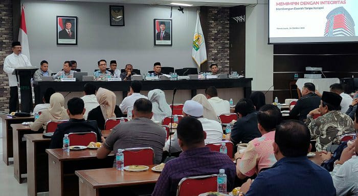 DPRA Dan KPK Perkuat Sinergi Awasi Perencanaan Dan Penganggaran Daerah