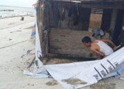 Ratusan Kepala Keluarga Di Bagan Kuala Sergai Bertahan Dari Gerusan Abrasi